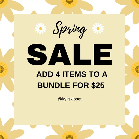 Major closet clear out! Add 4 items to bundle and send $25 offer! - Picture 1 of 1